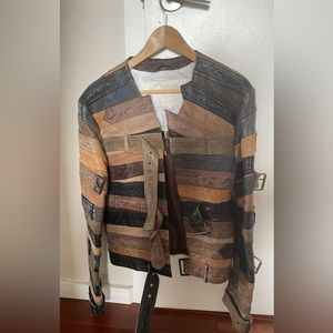 Madison Martin Margiela vintage leather jacket